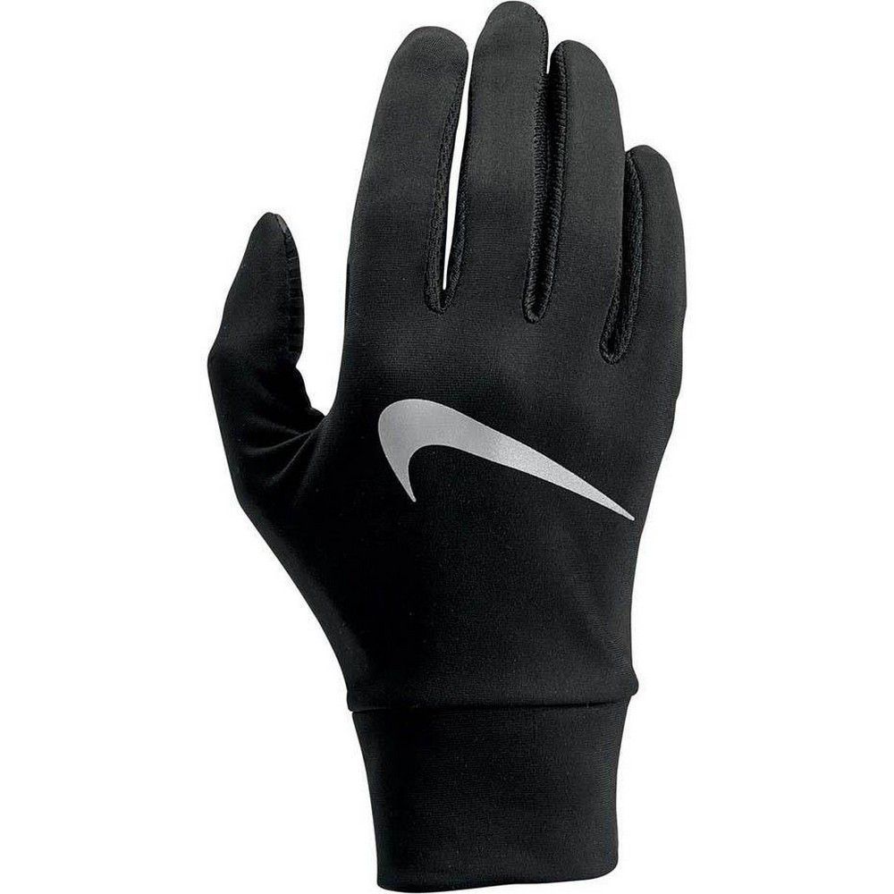 Nike Womens/Ladies Tech Lightweight Laufhandschuhe (Schwarz/Silber)