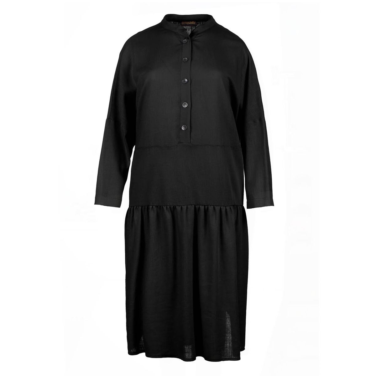 Oversized Midi-Kleid aus Popeline