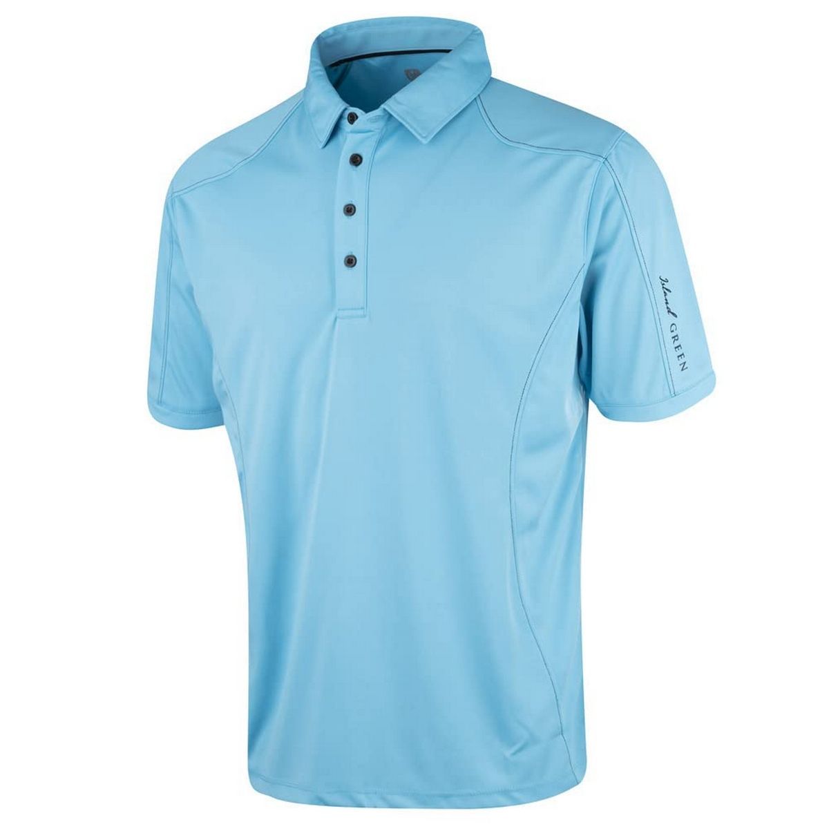 Herren Kurzarm Poloshirt Einfarbig