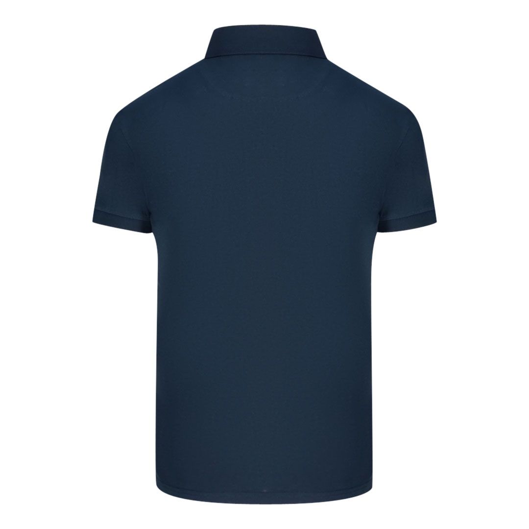 Poloshirt mit Wappen-Stickerei