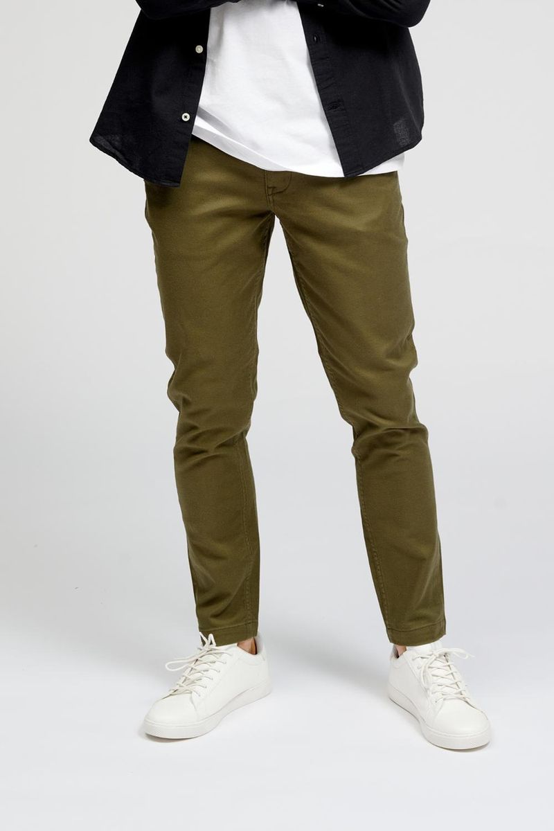 Strukturierte Performance Slim Fit Hose
