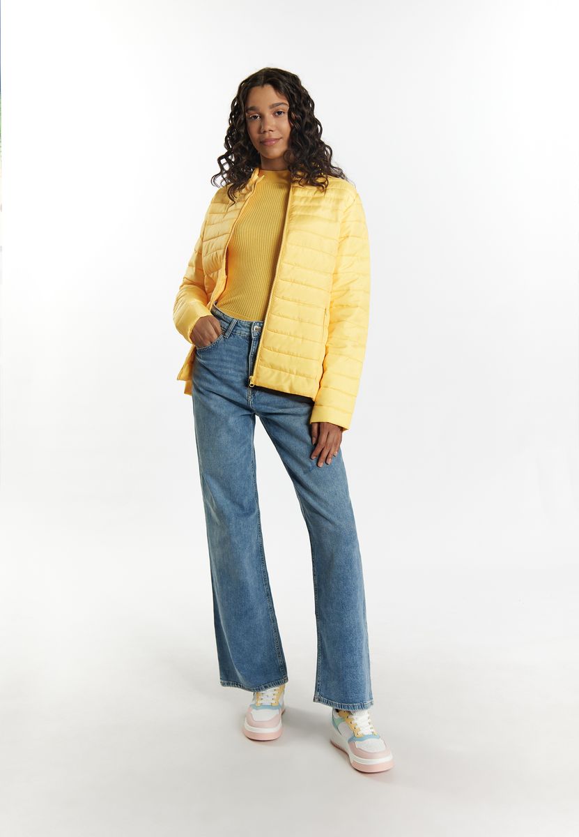 Leichte Steppjacke mit Stehkragen