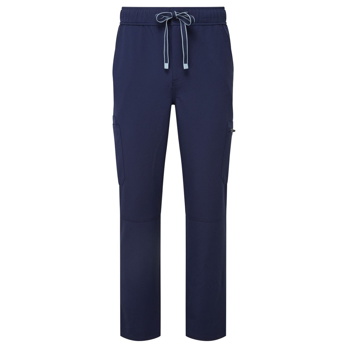 Marineblaue Cargo-Hose mit Kordelzugbund