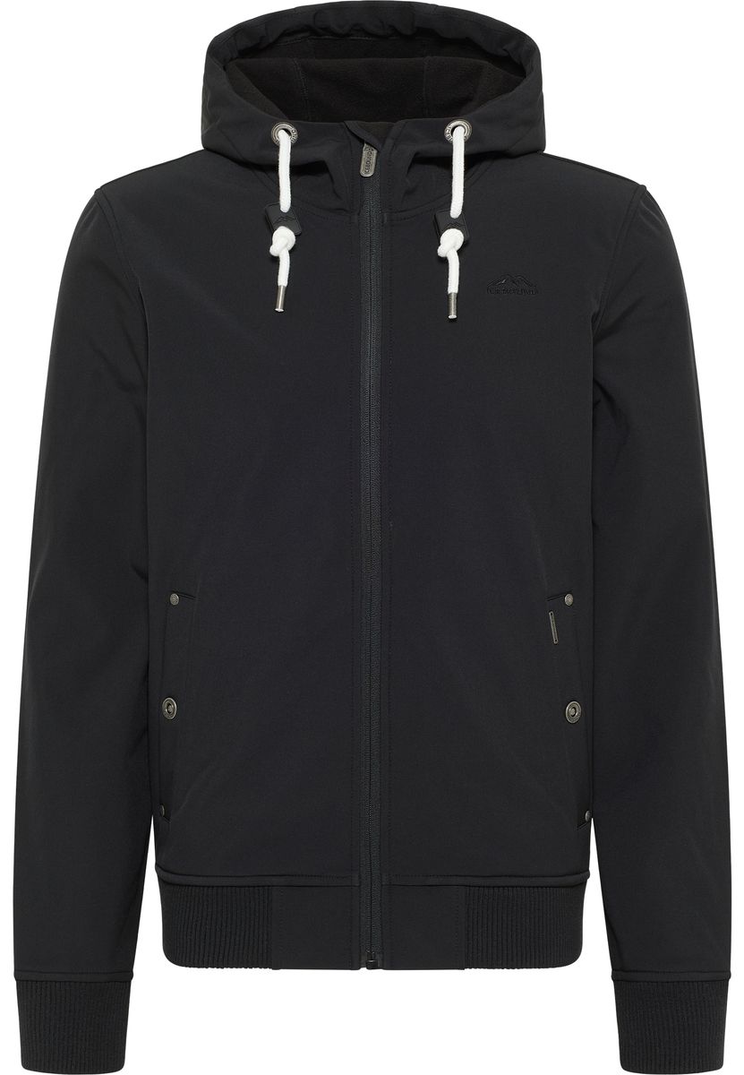 ICEBOUND Softshellblouson Herren Schwarz