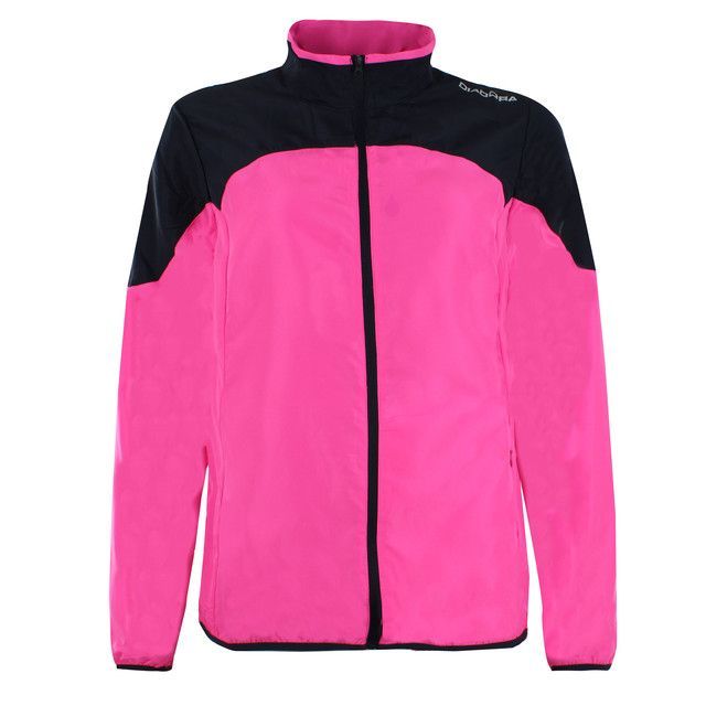 Leichte Laufjacke mit Farbeinsätzen