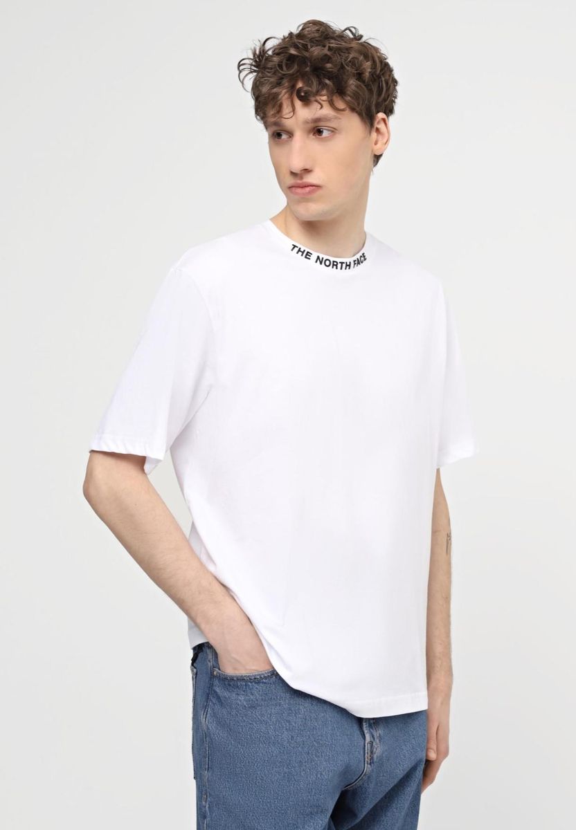 Klassisches Baumwoll-T-Shirt mit Rundhalsausschnitt