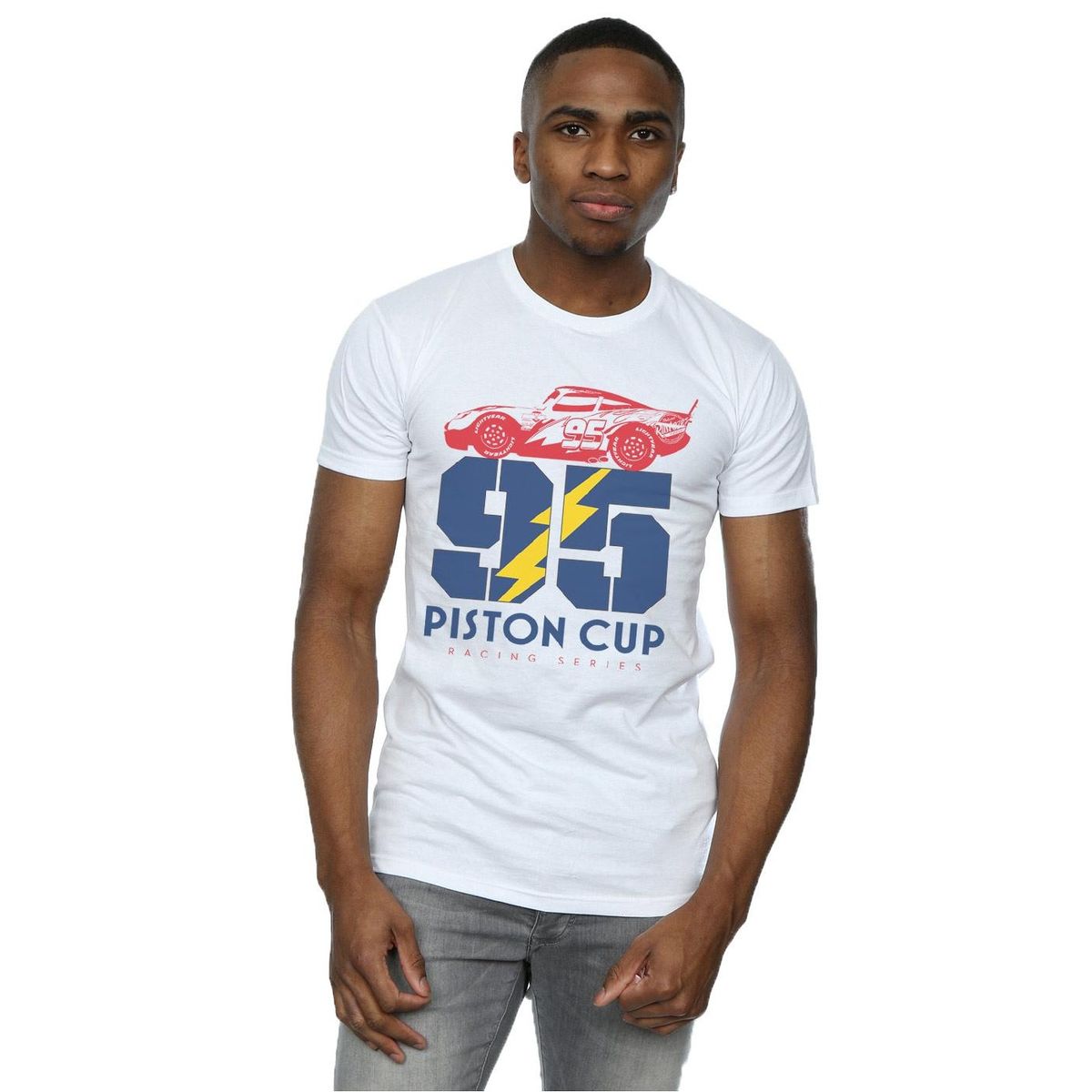 T-Shirt mit Lightning McQueen Grafik