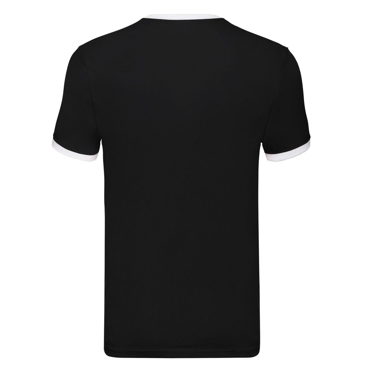 Ringer-T-Shirt mit Kontrastbündchen