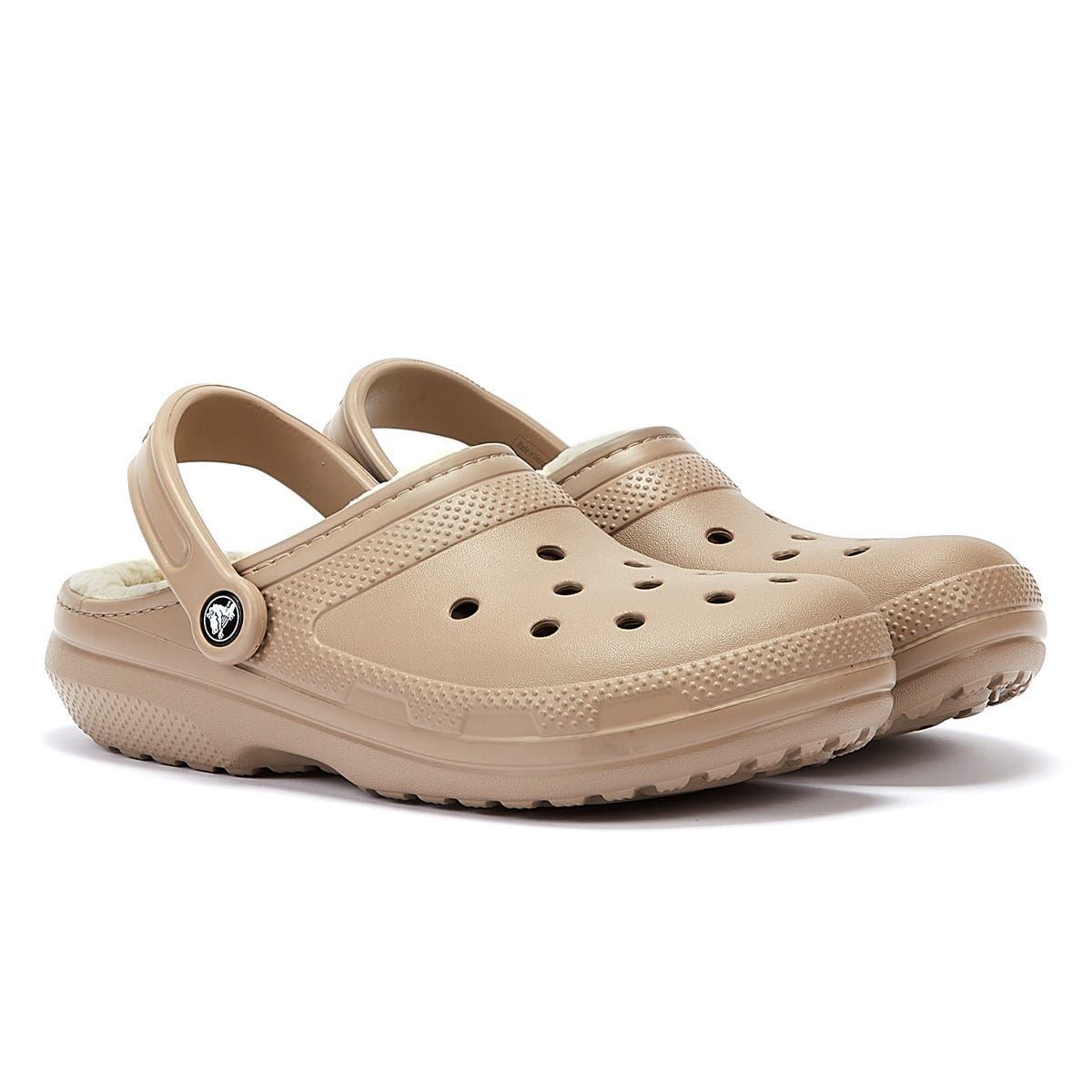 Klassische gefütterte Clogs mit Riemen