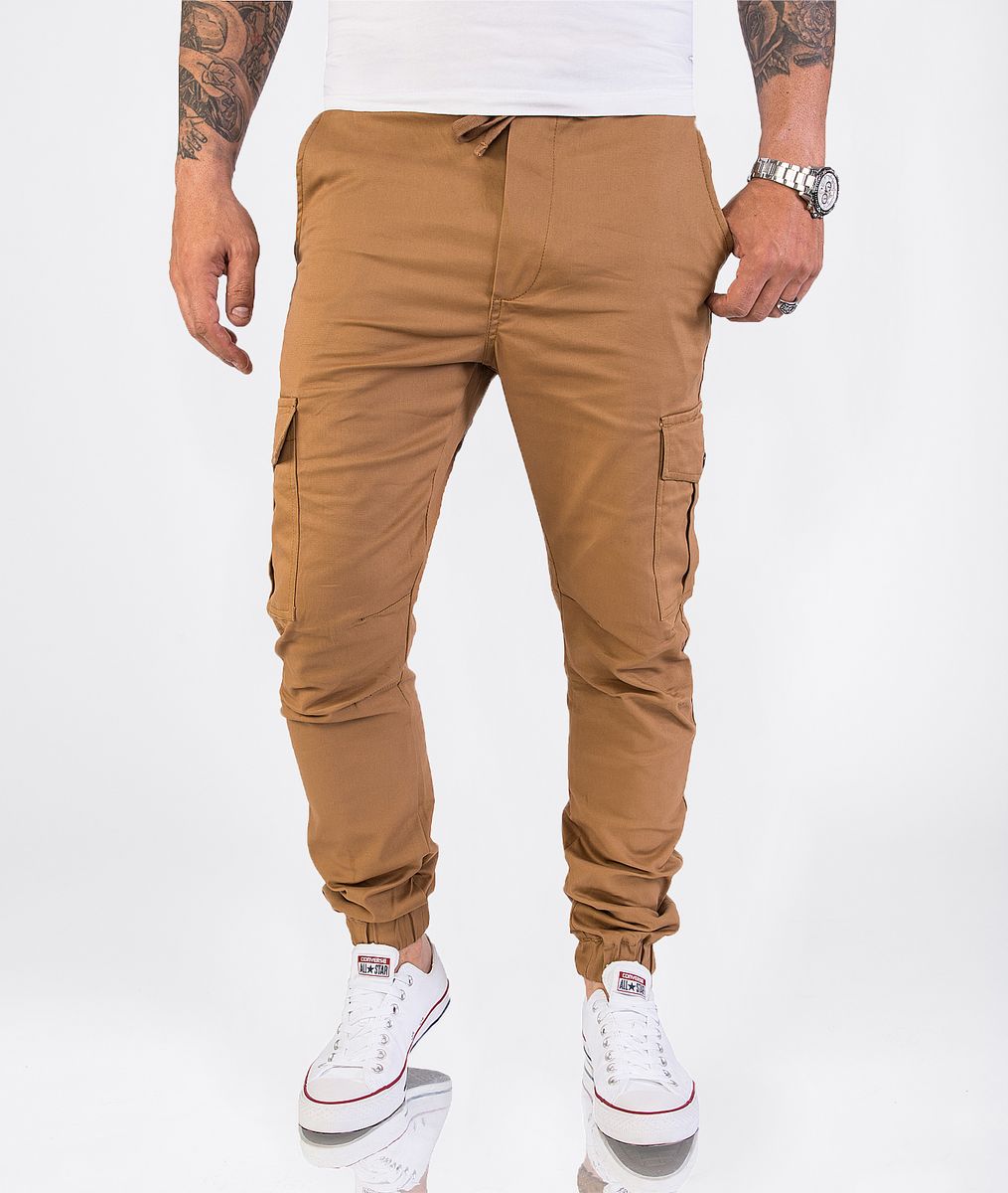 Herren Cargo-Jogginghose für Freizeit