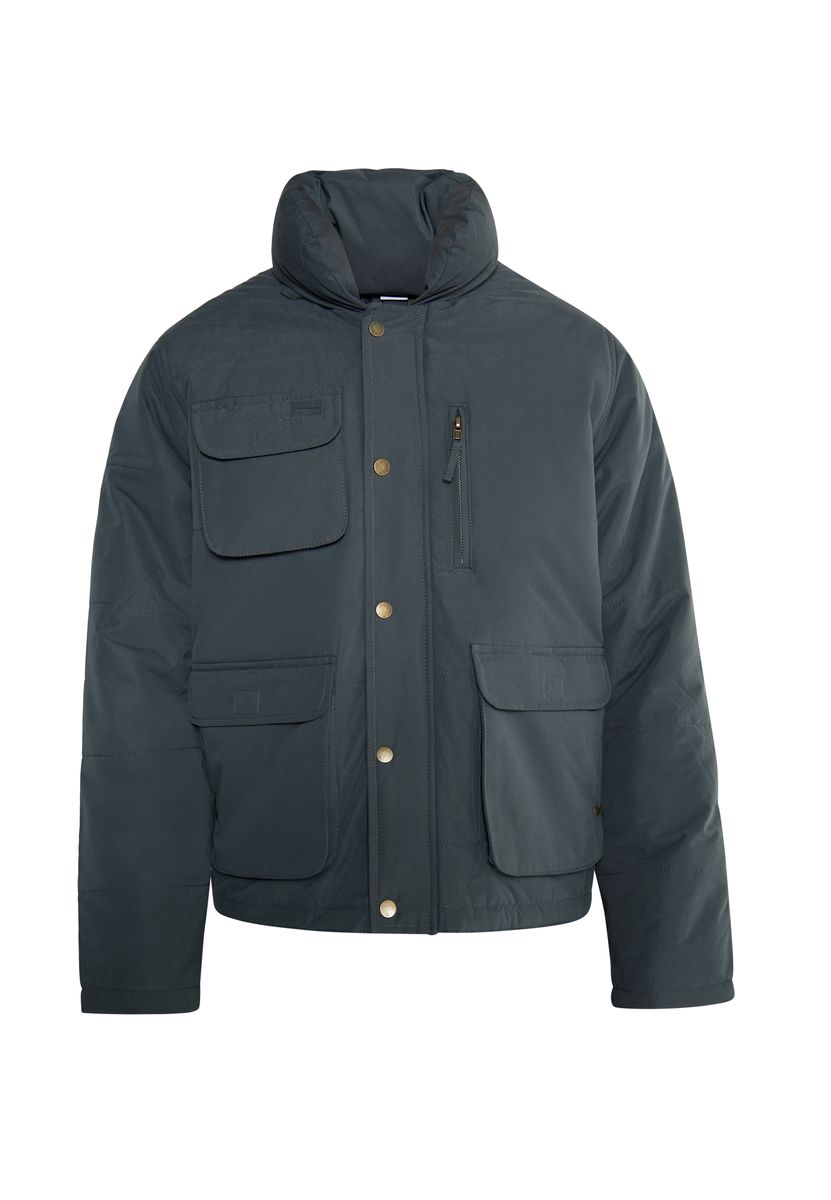 Wattierte Herren Jacke mit Taschen