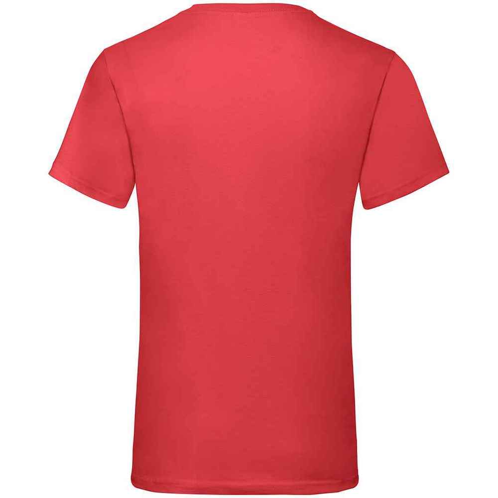Klassisches V-Ausschnitt T-Shirt aus Baumwolle