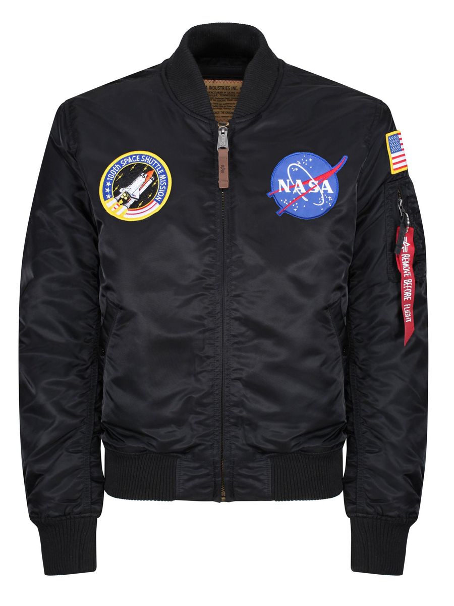 NASA Mission Slim-Fit Bomberjacke