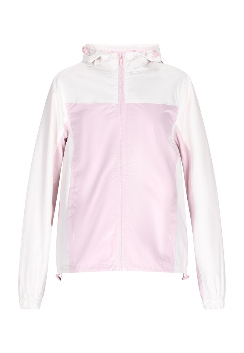 Mymo Jacke Damen Flieder Weiss