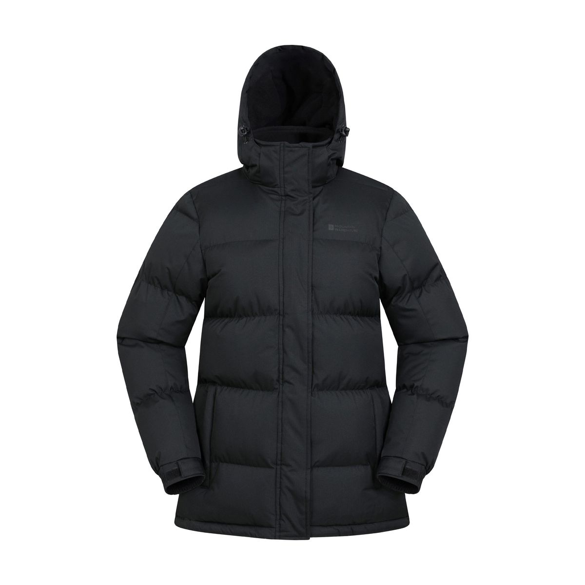 Mountain Warehouse Womens/Ladies Waterproof Padded Jacket (Schwarz)