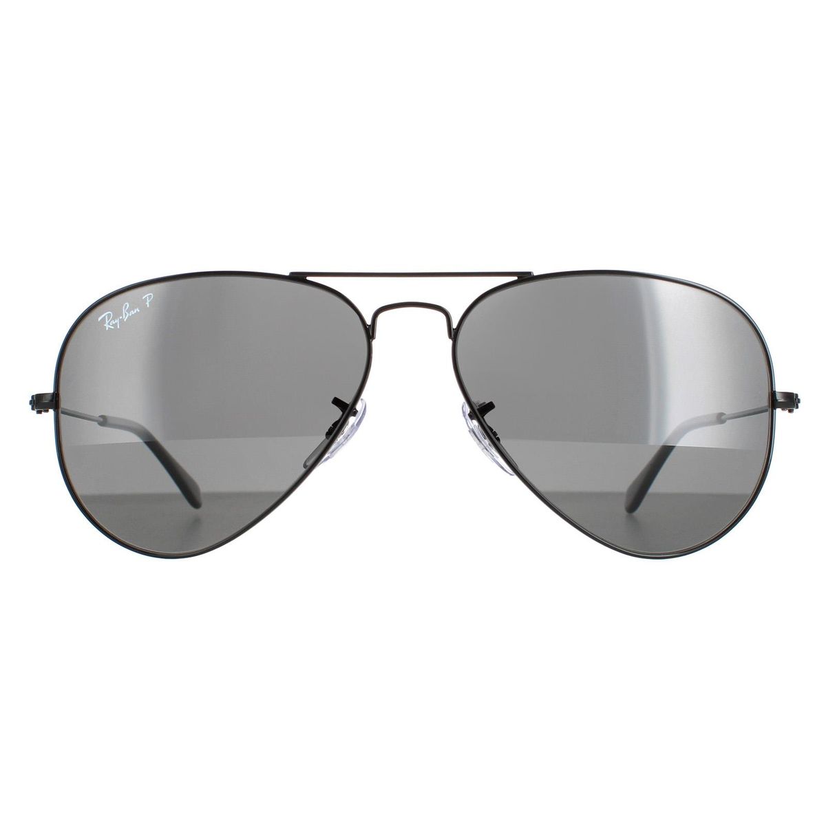 Aviator Sonnenbrille Schwarz Polarisierte Gläser
