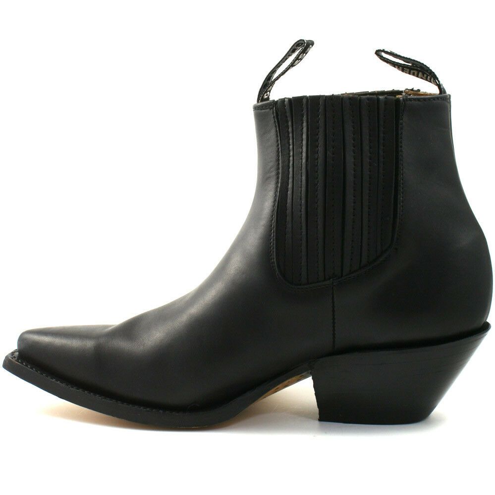 Western-Chelsea-Boots mit Blockabsatz