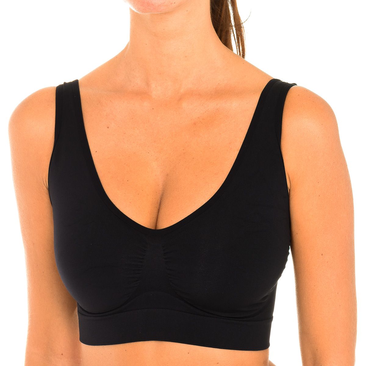 Nahtloses Push-Up Bralette Top