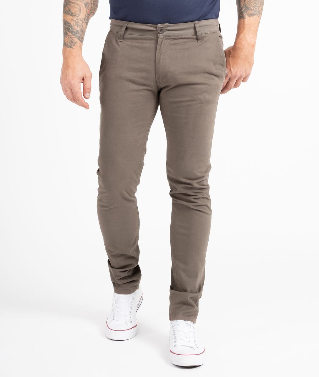 Schmale Casual Chino Hose