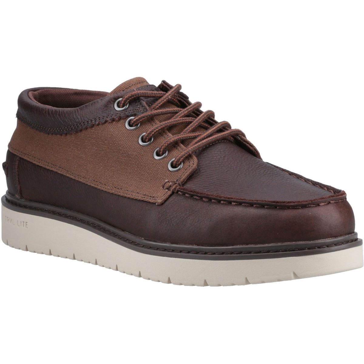 TOMS TRVL Lite Forrest Leder Herren Braun Schnürschuhe