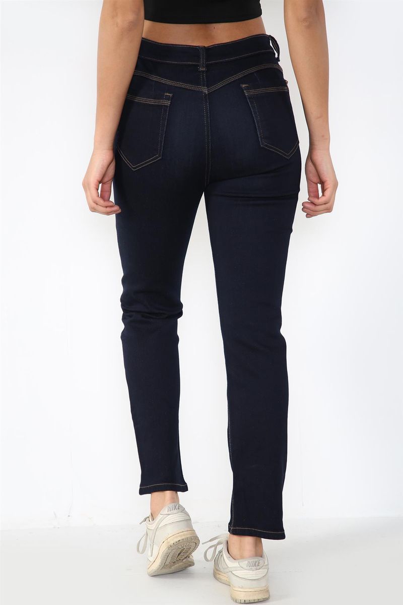 High-Waist Jeans mit Shaping-Effekt