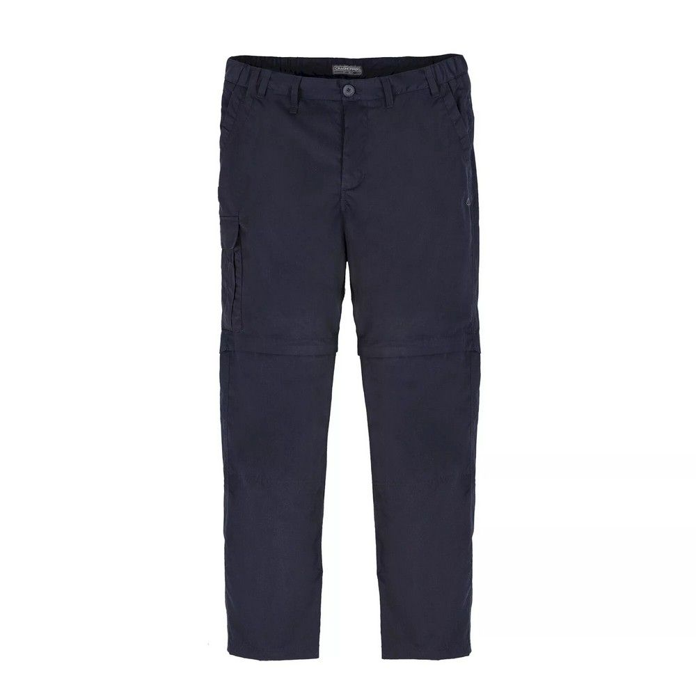 Craghoppers Mens Expert Kiwi Convertible Tailored Trousers (Dark Navy)