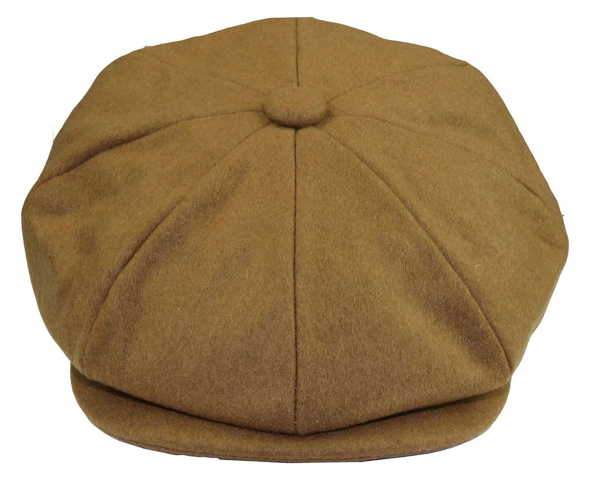 Herren Newsboy Mütze aus Wollmischung