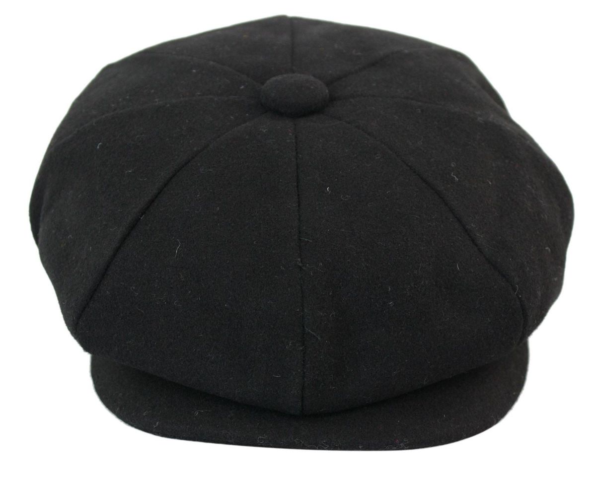 Herren Newsboy Mütze aus Wollmischung