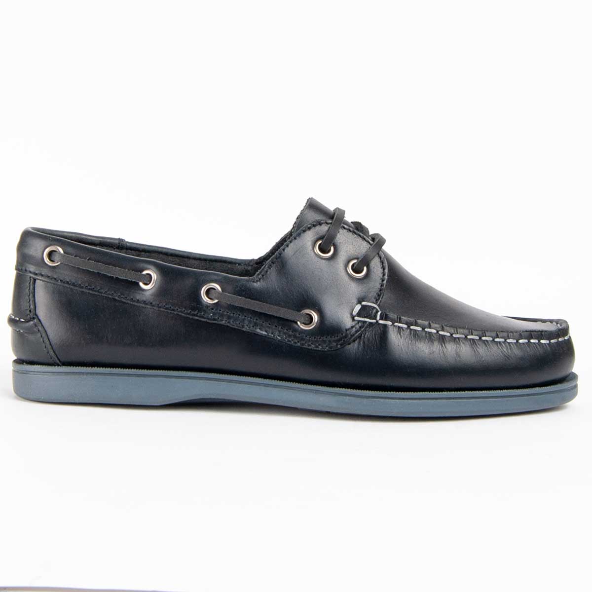 Leder Bootsschuhe mit Schnürsenkeln