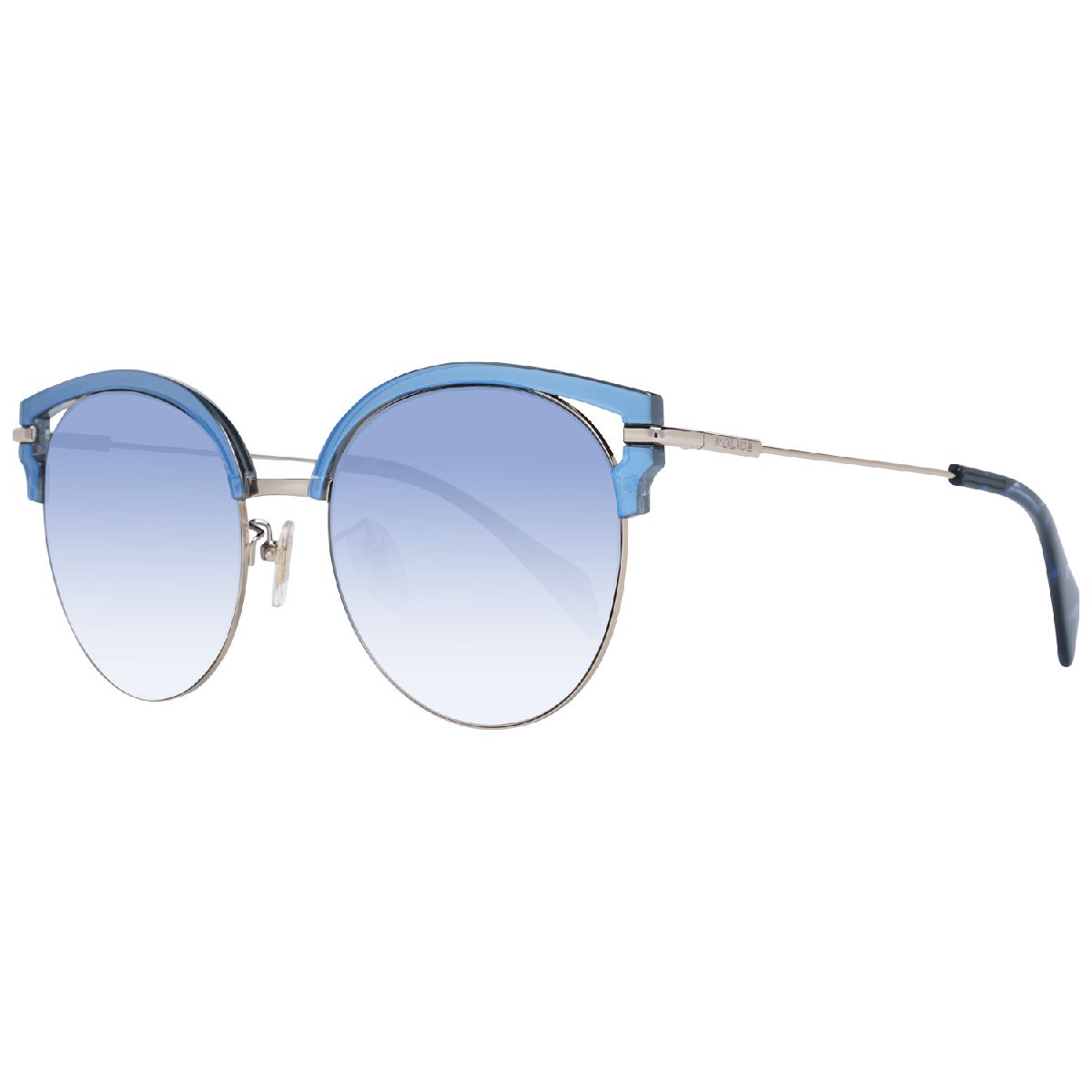 Lunettes de soleil bleu de police pour la femme des femmes