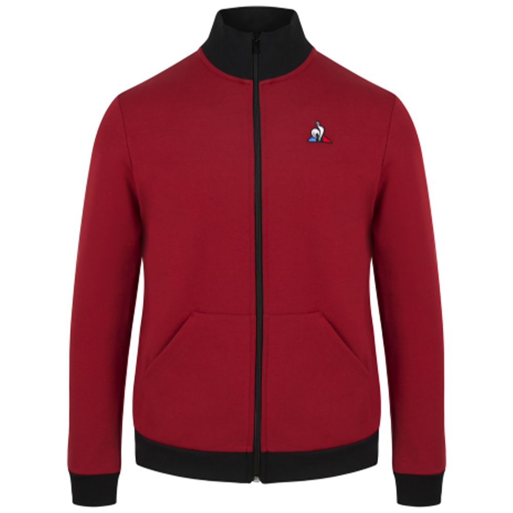 Herren Track Jacke mit durchgehendem Reißverschluss