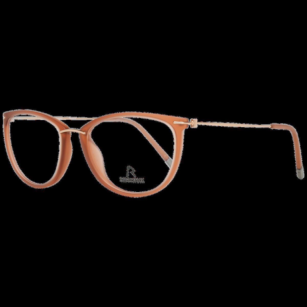 Cat-Eye Optischer Rahmen mit Metallbügeln