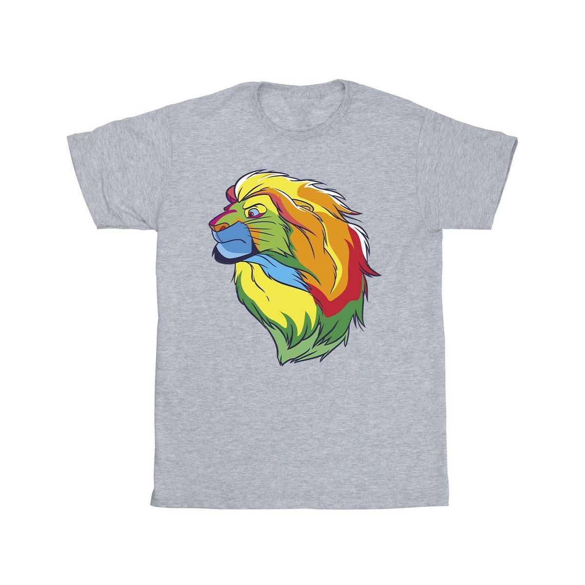 Disney - "The Lion King Colours" T-Shirt für Herren (Grau)