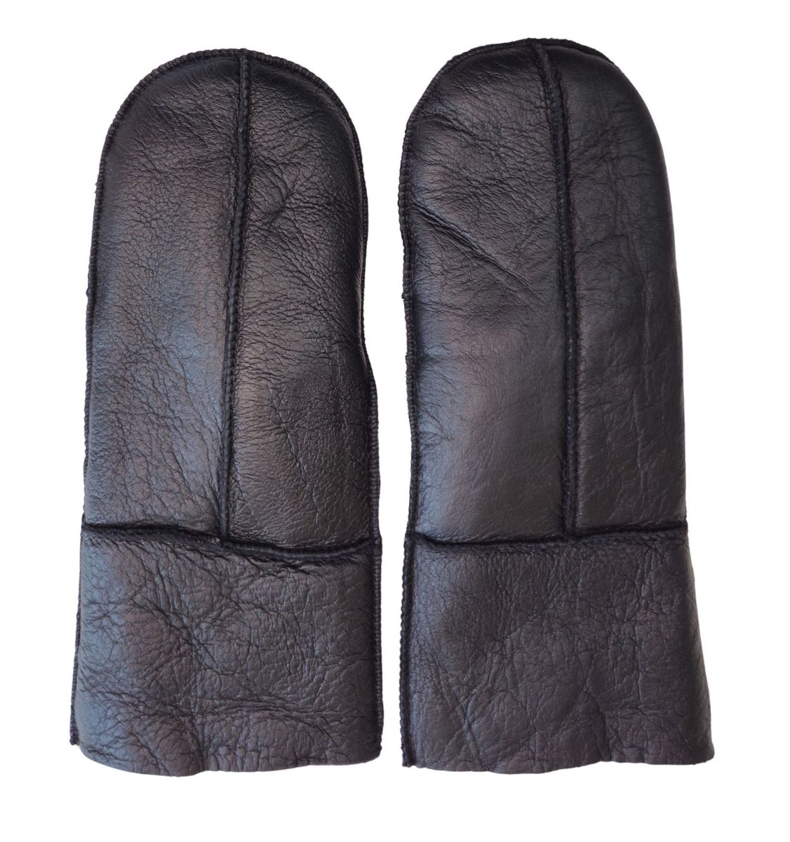 Warme Handschuhe aus echtem Schaffellleder