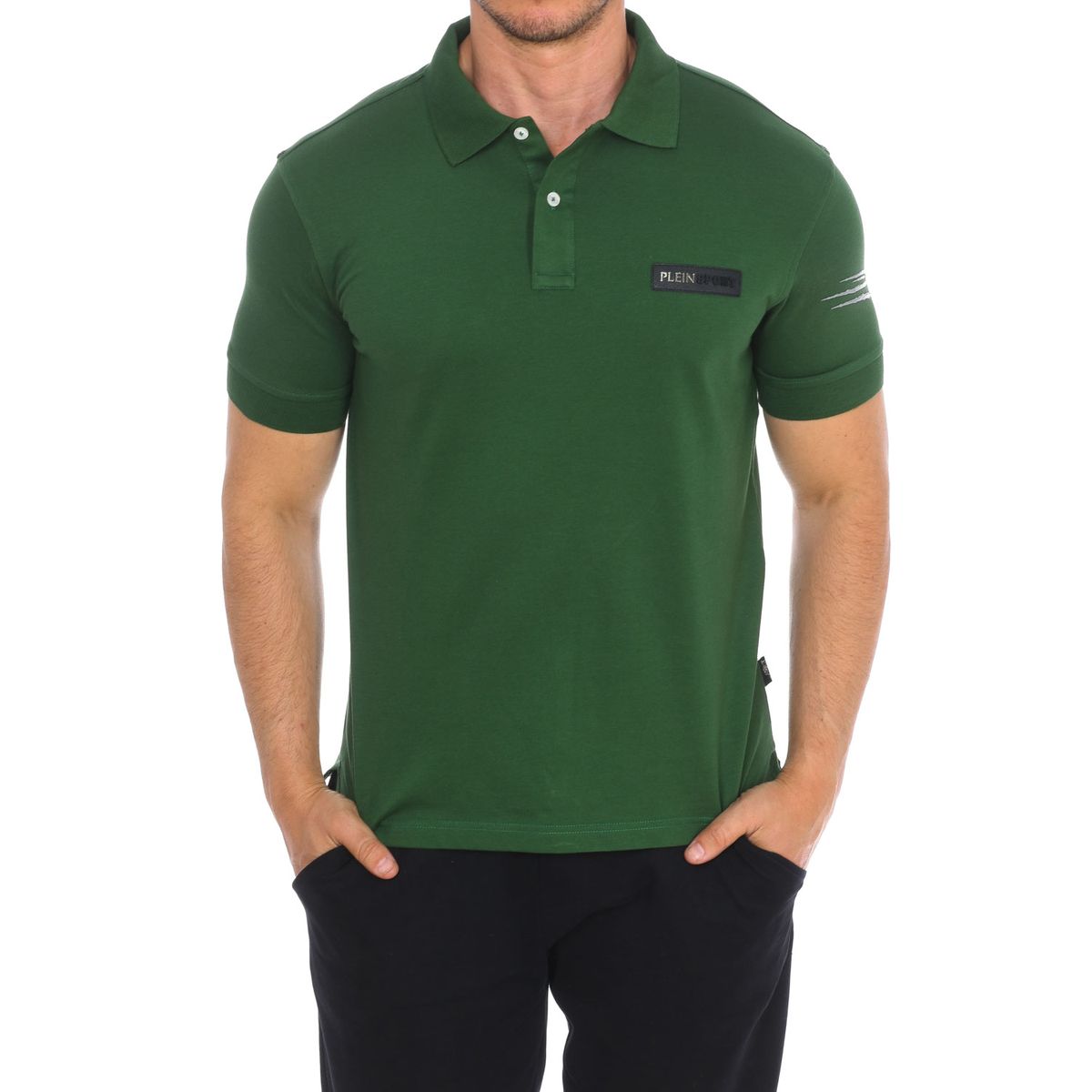 Sportliches Poloshirt mit Logo-Patch