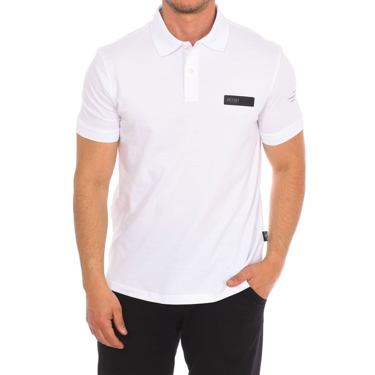 Sportliches Poloshirt mit Logo-Patch