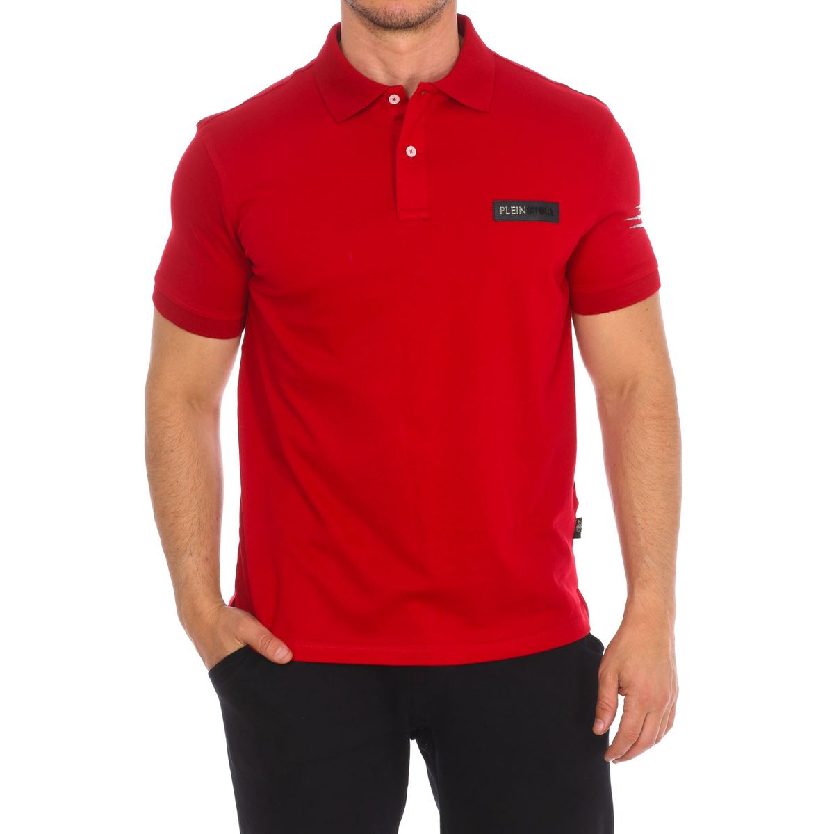 Sportliches Poloshirt mit Logo-Patch