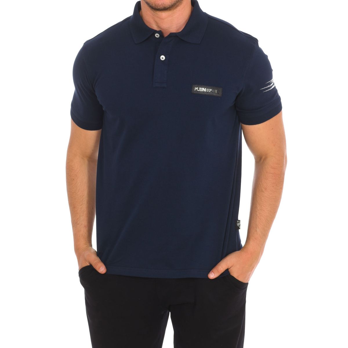 Sportliches Poloshirt mit Logo-Patch