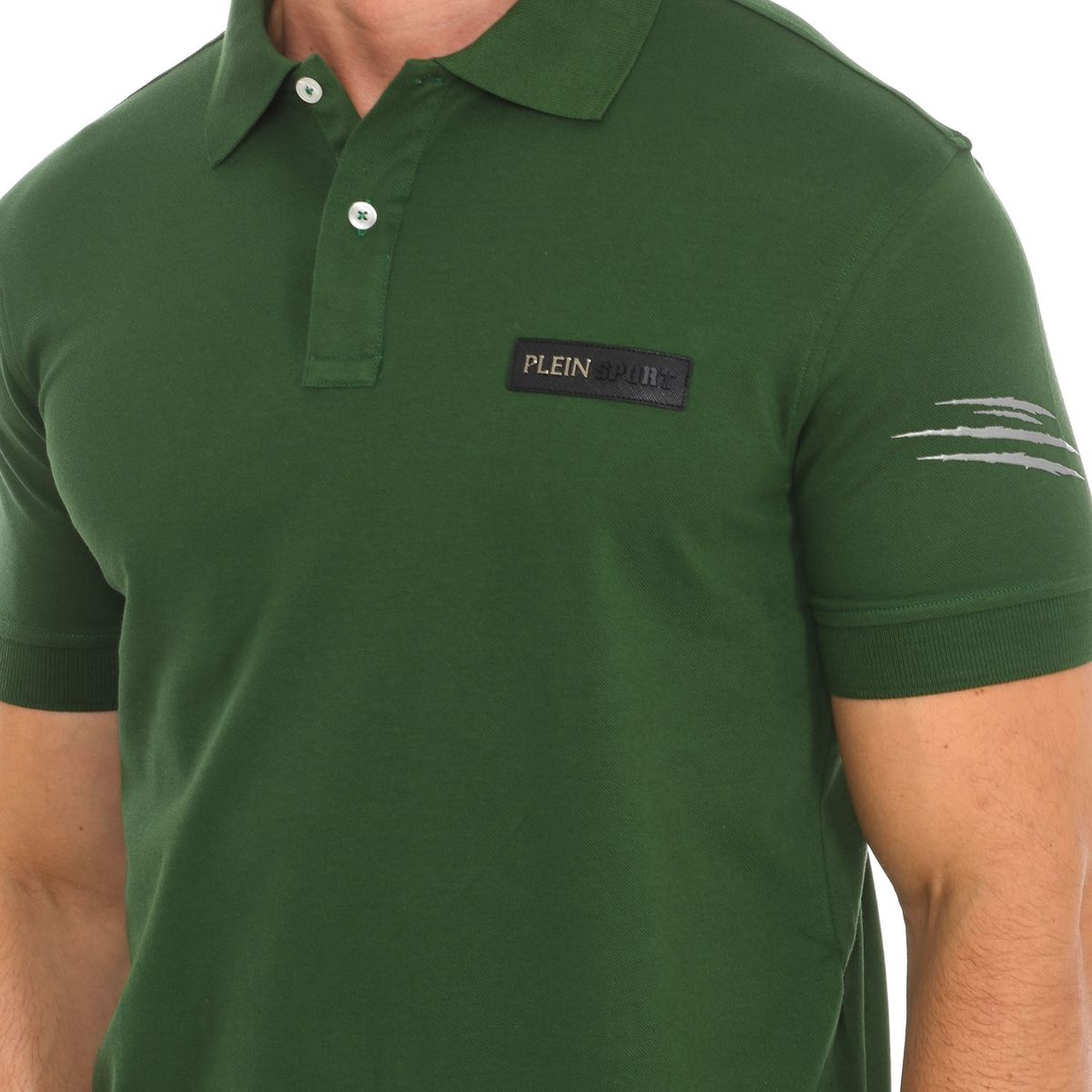 Sportliches Poloshirt mit Logo-Patch