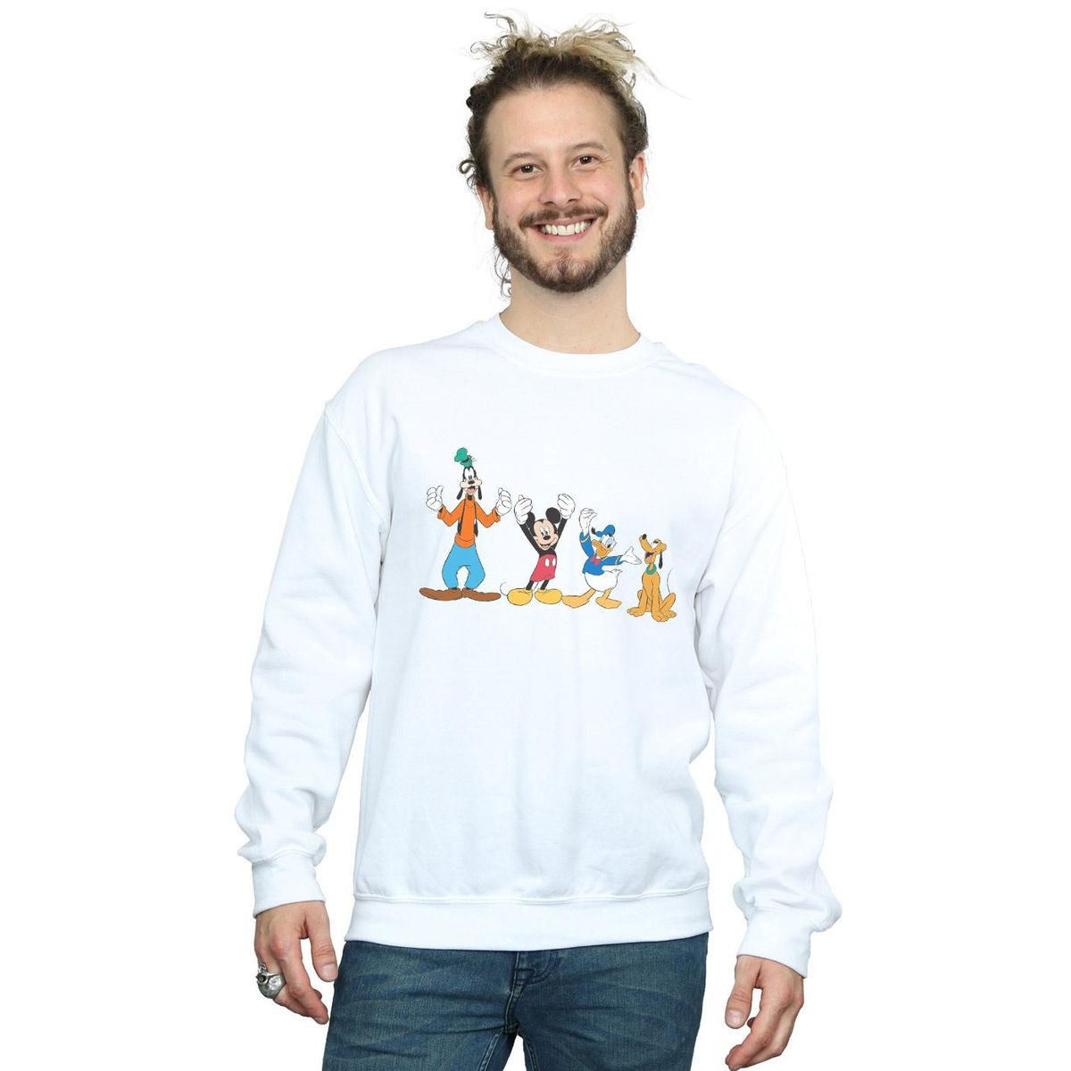 Sweatshirt mit Pop-Kultur-Charakter-Print