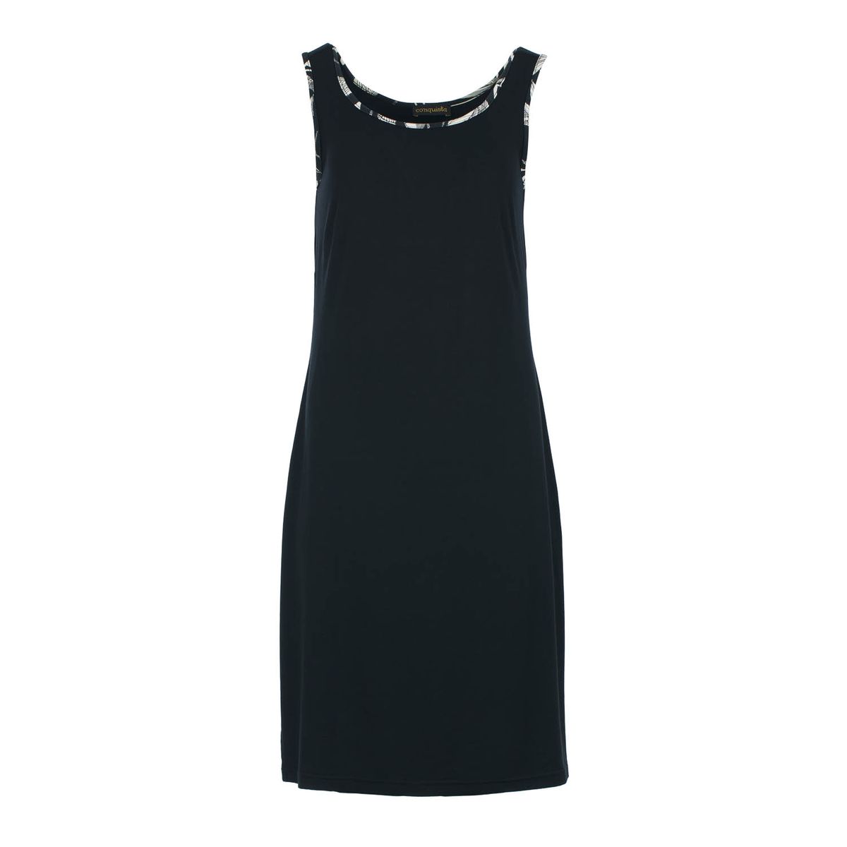 Bequemes ärmelloses Lounge-Kleid aus Jersey