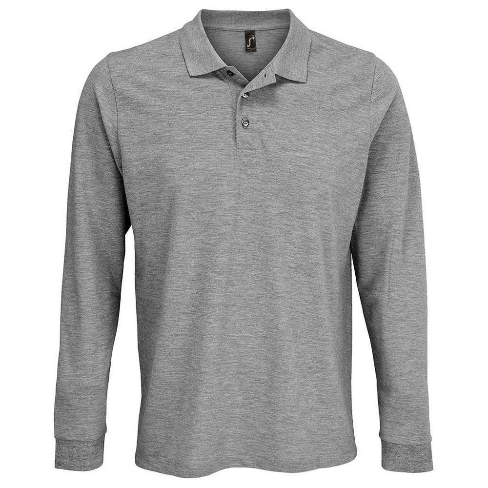 Unisex Langarm Piqué Polo Shirt