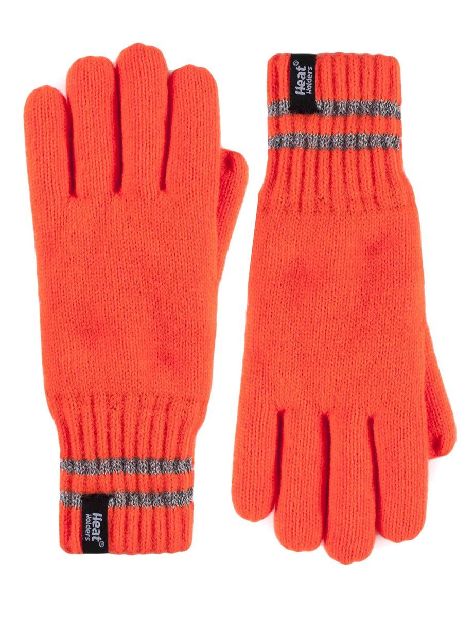Heat Holders - Reflektierende Outdoor-Thermo-Strickhandschuhe für Herren