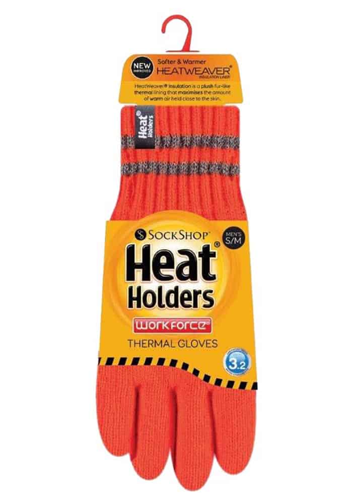 Hochsichtbare Thermostrickhandschuhe