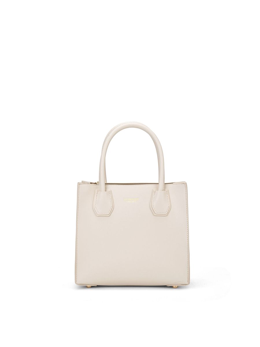 Klassische strukturierte Satchel Handtasche