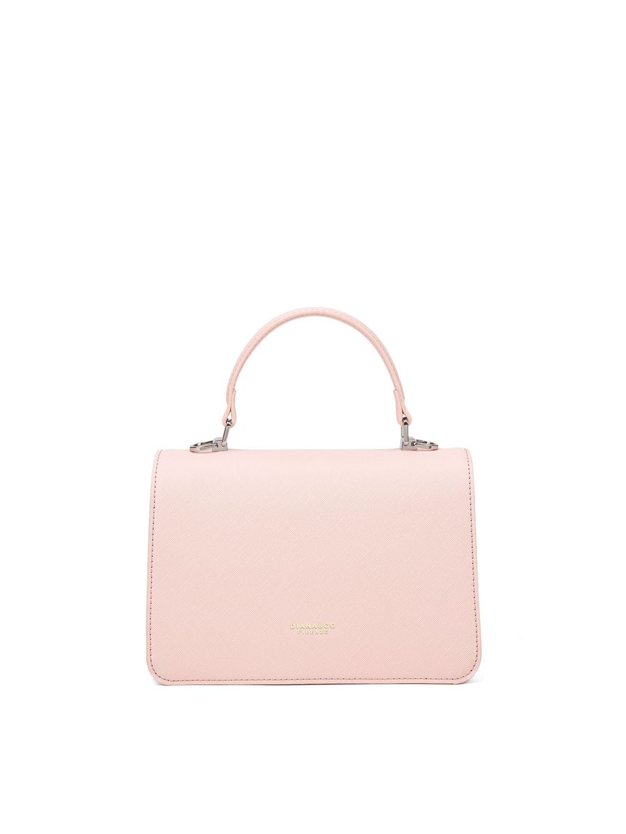 Klassische strukturierte Satchel Handtasche