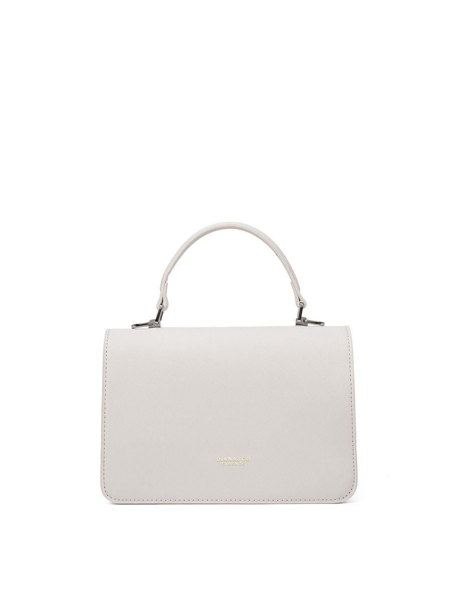 Klassische strukturierte Satchel Handtasche