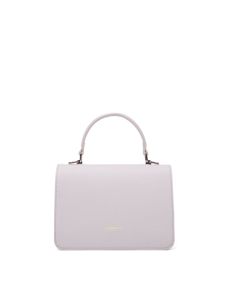 Klassische strukturierte Satchel Handtasche