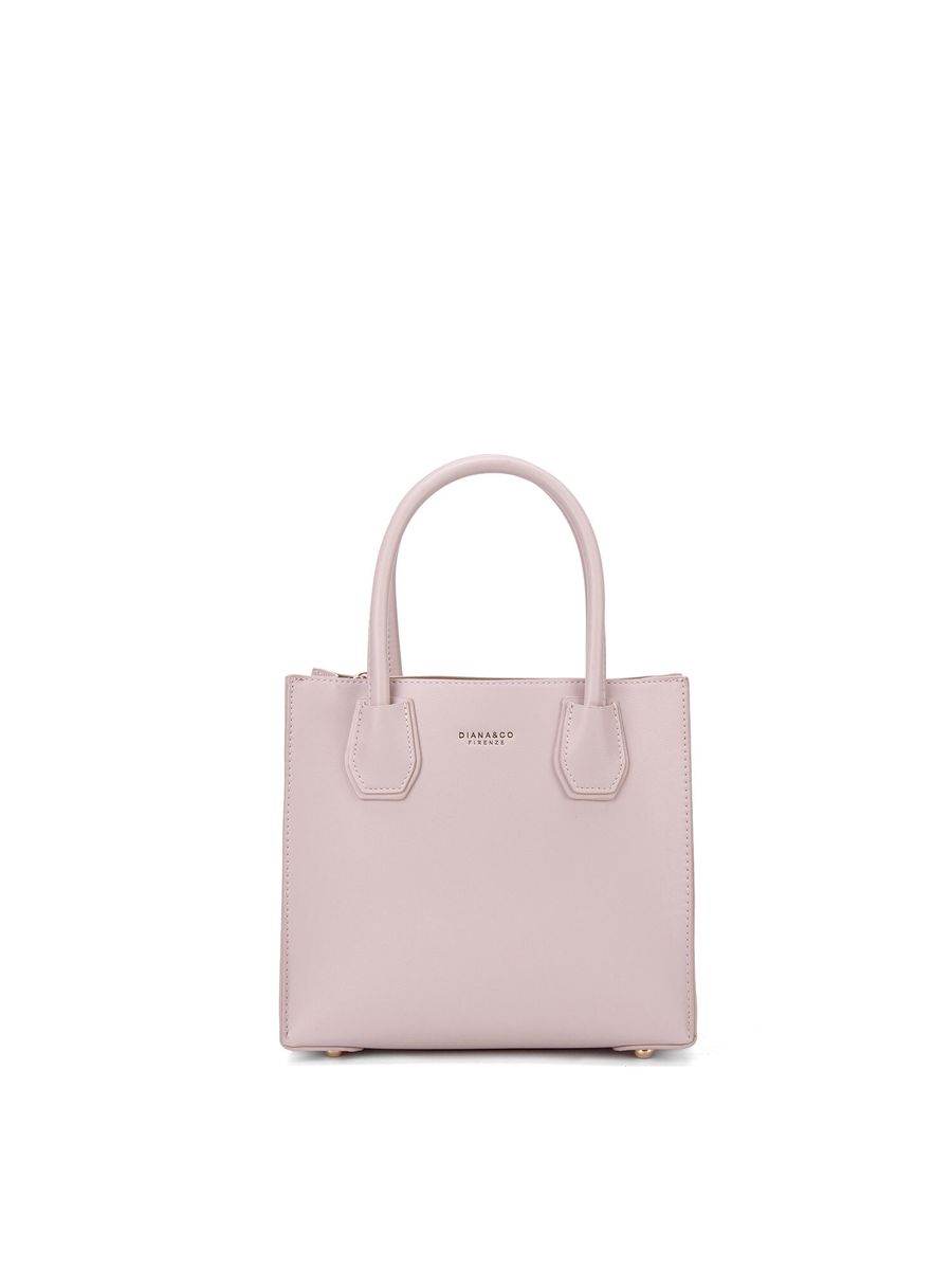 Klassische strukturierte Satchel Handtasche