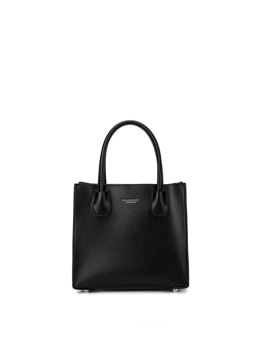 Klassische strukturierte Satchel Handtasche